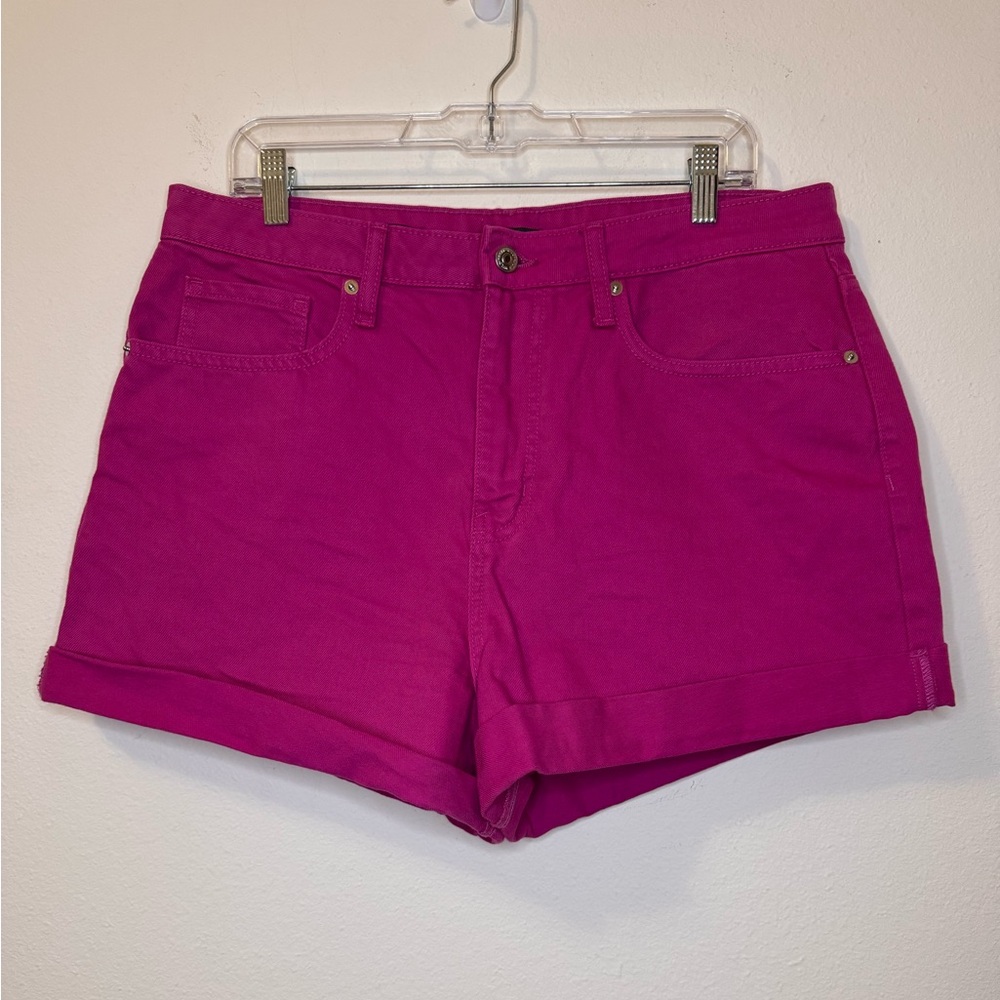 NEW Wild Fable Sz 14/32R Hot Pink Jean Shorts 100% Cotton